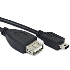 USB adapter/kabl 2,0 USB AF-miniBM 15cm, GEMBIRD A-OTG-AFBM-002