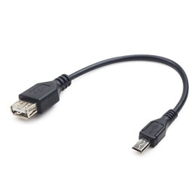 USB adapter/kabl GEMBIRD 2.0 USB AF-microBM 15cm, A-OTG-AFBM-03