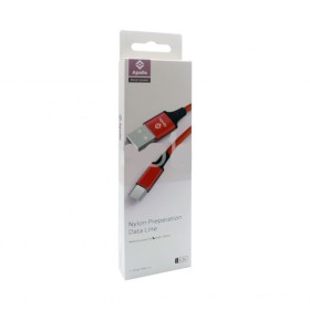 DATA CABLE APOLLO V-24 TYPE C RED