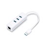 USB to LAN TP-LINK UE330 USB 3.0 3-Port Hub & Gigabit Ethernet Adapter 2 in 1 USB Adapter
