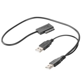 USB to slim SATA slim 13-pin drive, SSD/DVD, GEMBIRD A-USATA-01