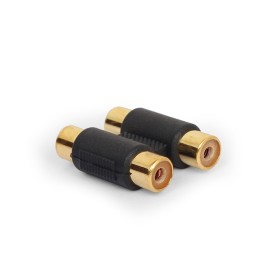 Audio adapter RCA coupler GEMBIRD Double RCA (F) to RCA (F) coupler, A-2RCAFF-01