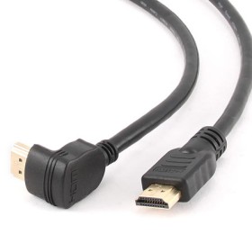 HDMI kabl, M-M, v.1.4, kon90stepeni, 3m gold connector, BULK, GEMBIRD CC-HDMI490-10