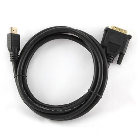 HDMI kabl, HDMItoDVI 1,8m M-M gold conn., BULK, GEMBIRD CC-HDMI-DVI-6
