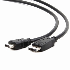 DisplayPort na HDMI kabal GEMBIRD, CC-DP-HDMI-6, 1,8m, DP male to HDMI type A male