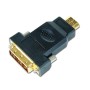 HDMI adapter GEMBIRD A-HDMI-DVI-1, HDMItoDVI M-M gold conn. bulk
