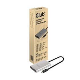 Video adapter Club 3D Thunderbolt 3 to Dual Displayport 1.2 Adapter CSV-1577