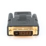 HDMI adapter A-HDMI-DVI-2, HDMItoDVI F-M gold conn., BULK, GEMBIRD