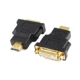 HDMI adapter A-HDMI-DVI-3, HDMItoDVI M-F gold conn., BULK, GEMBIRD