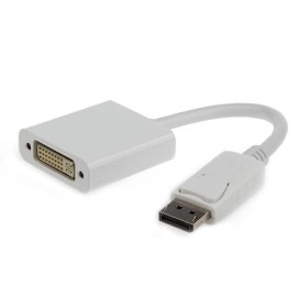 DisplayPort adapter GEMBIRD, A-DPM-DVIF-002-W, muški DisplayPort na ženski DVI, 10 cm, white