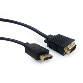 DisplayPort adapter kabal na VGA GEMBIRD 1.8m, DP male to VGA male CCP-DPM-VGAM-6 black
