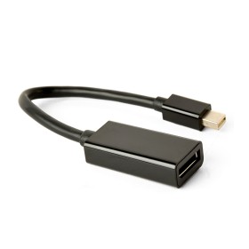 Mini DisplayPort adapter GEMBIRD, A-mDPM-DPF4K-01, 4K, Mini DP (male) to DP (female) adapter