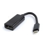 USB adapter Type-C to DisplayPort, BLACK, GEMBIRD A-CM-DPF-01