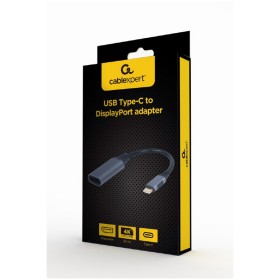 Type-C  to DP, adapter kabl, GEMBIRD USB-C to DisplayPort A-USB3C-DPF-01