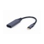 Type-C  to DP, adapter kabl, GEMBIRD USB-C to DisplayPort A-USB3C-DPF-01