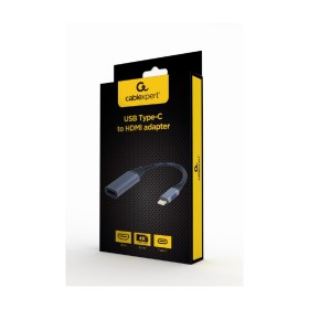 Type-C  to HDMI, adapter kabl, GEMBIRD A-USB3C-HDMI-01