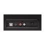 Denver gramofon VPL-120 , USB, zvučnici 2 x 1W, audio out, 331/3rpm, 45rpm or 78rpm, PC recording,crni