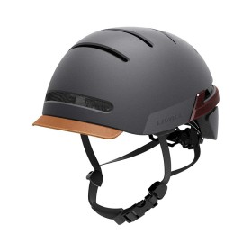 Livall Kaciga Smart Urban Cycle Helmet with Controller, Handsfree, Indicator, Microphone, Music Speakers BH51M Black, 55-61cm