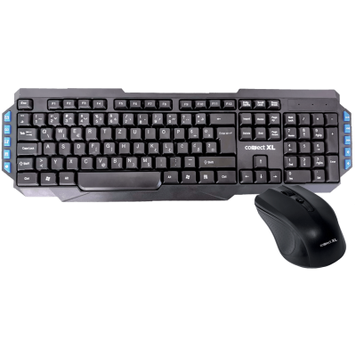 Connect XL Tastatura + miš, bežični set, 2.4GHz - CXL-KMW200