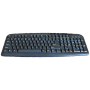 Connect XL Tastatura sa multimedijalnim tipkama, USB, crna boja - CXL-K200