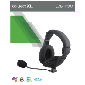 Connect XL Slušalice+mikrofon, set, konekcija Jack 3.5mm,kožni jastučić - CXL-HP300