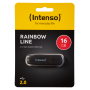 (Intenso) USB Flash drive 16GB Hi-Speed USB 2.0, Rainbow Line, CRNI - USB2.0-16GB/Rainbow