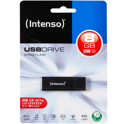 (Intenso) USB Flash drive 8GB Hi-Speed USB 3.0, SPEED Line - USB3.0-8GB/Speed