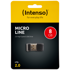 (Intenso) USB Flash drive 8GB Hi-Speed USB 2.0, Micro Line - ML8