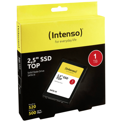 (Intenso) SSD Disk 2.5", kapacitet 1TB, SATA III TOP - SSD-SATA3-1TB/Top