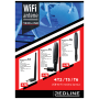 REDLINE Wi-Fi mrežna kartica, USB, 2.4 GHz, 5 dB, 150 Mbps, RTL8188 - T6 WiFi antenna