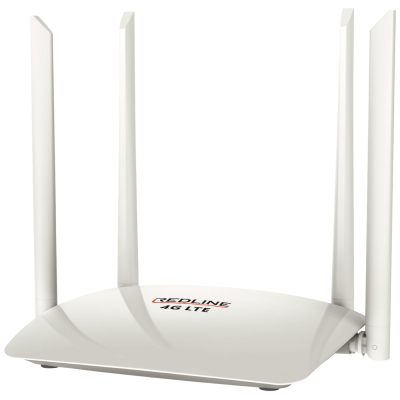 REDLINE Wireless N Router,4G LTE,2 port,300 Mbps,4 x 5 dBi antena - LTE-20