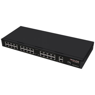 REDLINE PoE mrežni switch, 24 port RJ-45 - RL-S8624E