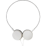 SAL Slušalice, stereo,  3,5mm, okretljivi zvučnici, bijele - HPH 6/WH