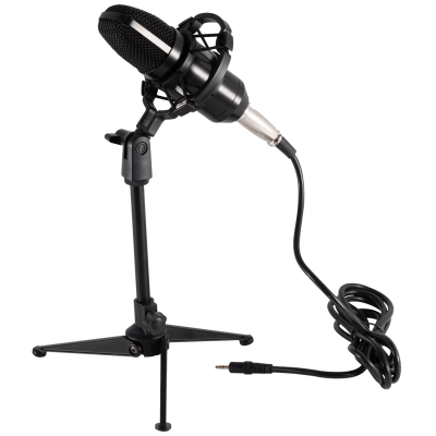 SAL Mikrofon, studijski, sa postoljem, 3.5 mm, 2.4 met. - M 12