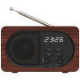 MeanIT Zvučnik bežični, Radio Alarm Sat, Bluetooth, 5W - B4
