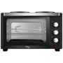 Zilan Mini pećnica sa grilom + ventilator,  28 l, 3200 W, crna - ZLN0997