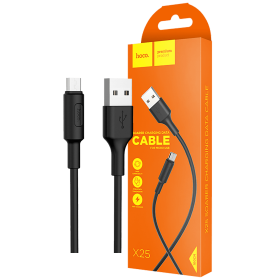hoco. USB kabl za smartphone, micro USB kabl, 1 met., 2 A, crna - X25 Soarer Micro USB, Black