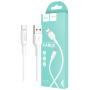 hoco. USB kabl za smartphone, USB type C kabl, 1 met, 2 A,bijela - X25 Soarer USB type C, White