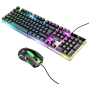 hoco. Tipkovnica+miš, gaming set, RGB osvjetljenje, USB - GM11