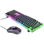 hoco. Tipkovnica+miš, gaming set, RGB osvjetljenje, USB - GM11