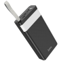 hoco. Punjač prijenosni sa lampom, Hoco j73, 30000mAh, 2A / 2A - J73 Powerful, Black