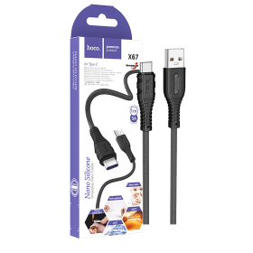hoco. USB kabl za smartphone, X67 5A, USB type C, 1.0 met., 5 A - X67 5A Nano