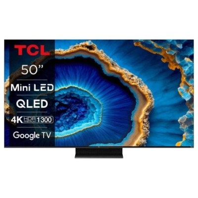 50" TCL  4K Mini-LED QLED 144Hz TV C805