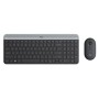 Logitech MK470 tastatura + Miš Wireless Slim Black
