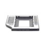 SSD HDD Caddy mobile za notebook univerzalni 9,5mm,  2,5" SSD/HDD, GEMBIRD, MF-95-01