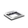 SSD HDD Caddy mobile za notebook univerzalni 9,5mm,  2,5" SSD/HDD, GEMBIRD, MF-95-01