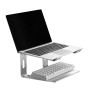 Postolje za notebook riser stand, silver GEMBIRD, NBS-D1-01