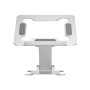 Postolje za notebook riser stand preklopivi, silver GEMBIRD, NBS-D1-03