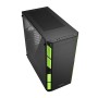 Kućište SHARKOON gaming, AI7000 Glass Green ATX, 3x 140mm LED