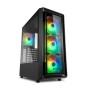 Kućište SHARKOON gaming, TK4 RGB, ATX, ventilator 4x120mm Addressable RGB